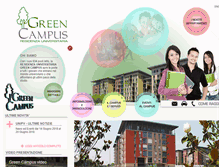 Tablet Screenshot of greencampuspavia.it